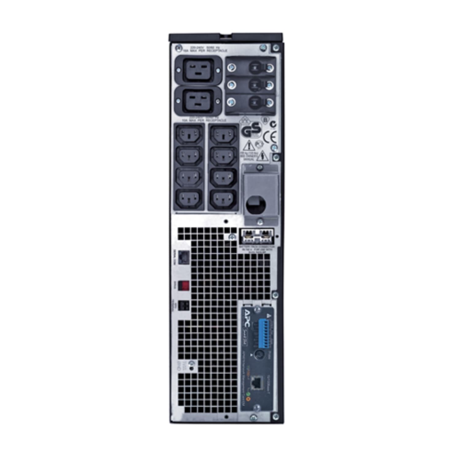 APC Smart-UPS RT 5000VA, 230V, 8x IEC 60320 C13 & 4x IEC Jumpers & 2x IEC 60320 C19 outlets, harsh environment