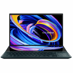 Asus ZenBook Pro Duo 15 OLED Notebook - UX582HM-H701WS 11th Gen Intel Core i7 16 GB RAM 1 TB SSD 15.6" Windows 11 Home Blue