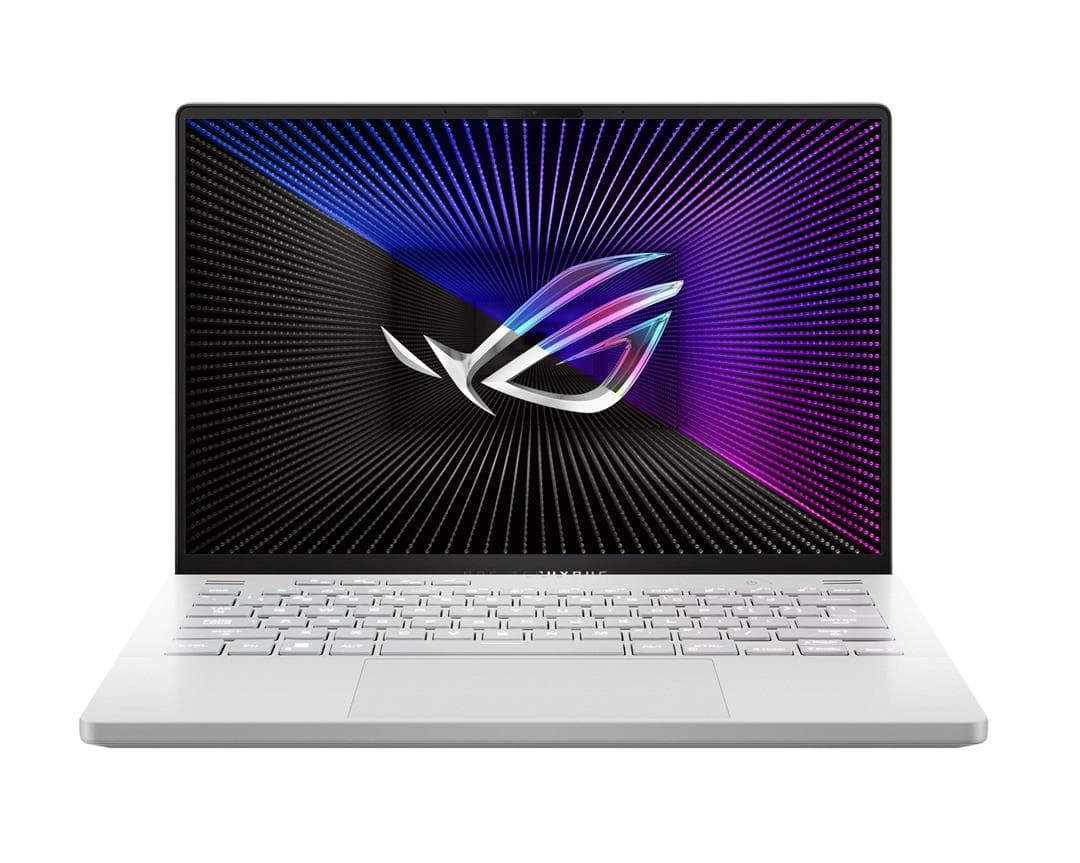 Asus ROG Zephyrus G14 (GA402RJ-L8181WS) White, Anime Matrix Gaming Laptop, AMD Ryzen 7 6800HS, 16GB RAM, 1TB SSD 14" (35.56 cm) QHD+, 1.72 Kg, 8GB Radeon RX 6700S, Windows 11