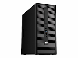 HP EliteDesk 800 G1 Tower PC - C8N27AV 4th Gen Intel Core i7 4 GB RAM 500 GB SSD Windows 7 Pro Black