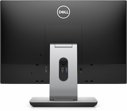 Dell OptiPlex (AIO 3280) Black Desktop, Intel Core i3-10105T 10th Generation, 8GB RAM, 256 GB SSD, Ubuntu.