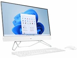 HP 24-cb1901in All-in-One Desktop PC, 12th Gen Intel Core i3 processor, 8 GB RAM, 512 GB SSD, Intel UHD Graphics, 23.8" Inch, 5.37 kg, Windows 11 Home