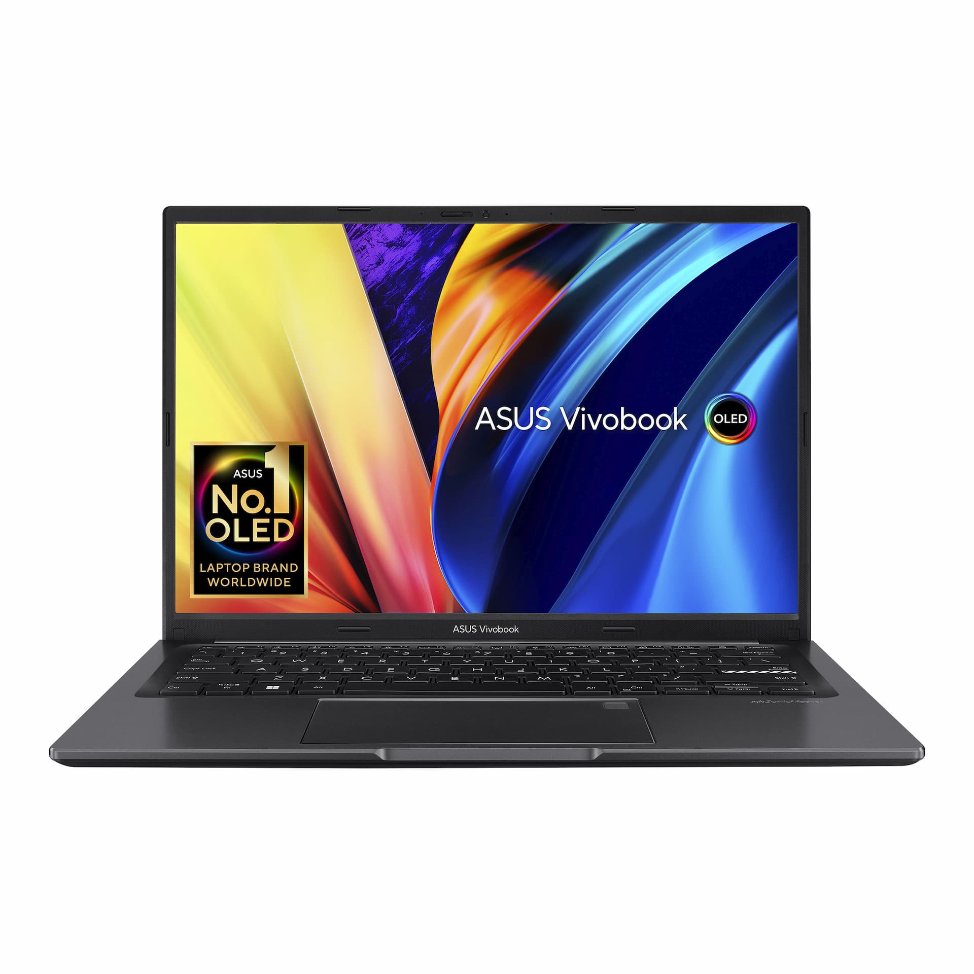 ASUS Vivobook 14 OLED X1405ZA-KM511WS, Indie Black Laptop, 12th Gen Intel Core i5-1235U, 14"(35.56 cms) 2.8K 90Hz, 16GB RAM, 512GB SSD, Alexa, Backlit KB, FP, 1.6 kg, Windows 11 MSO'21