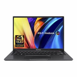 ASUS Vivobook 14 OLED X1405ZA-KM511WS, Indie Black Laptop, 12th Gen Intel Core i5-1235U, 14"(35.56 cms) 2.8K 90Hz, 16GB RAM, 512GB SSD, Alexa, Backlit KB, FP, 1.6 kg, Windows 11 MSO'21