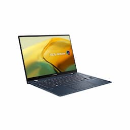 ASUS Zenbook 14 Flip OLED UP3404VA-KN742WS, Ponder Blue Laptop, Intel Core i7-1360P EVO, 16GB LPDDR5, 512GB PCIe 4.0, 14.0-inch , 2.8K (2880 x 1800), Windows 11 Home with MS Office