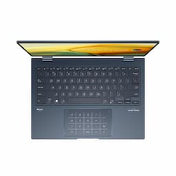 ASUS Zenbook 14 Flip OLED UP3404VA-KN742WS, Ponder Blue Laptop, Intel Core i7-1360P EVO, 16GB LPDDR5, 512GB PCIe 4.0, 14.0-inch , 2.8K (2880 x 1800), Windows 11 Home with MS Office