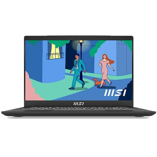 MSI 9S7-14J112-220 Modern 14 C12M 220 IN Laptop, 14 inch, 12th Gen Intel Core i5 Processor, 8 GB DDR4, 512 GB SSD, Windows 11 Home, Black