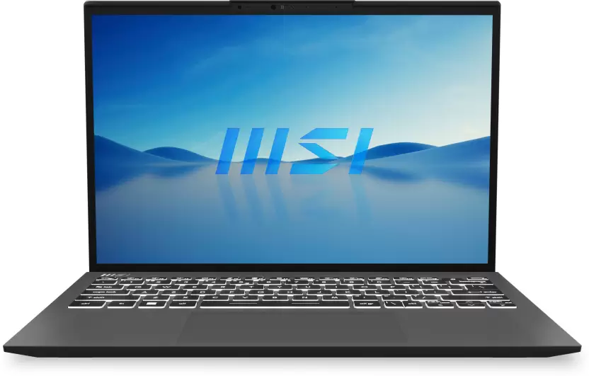 MSI 9S7-13Q112-063 Prestige 13Evo A13M Laptop Raptor Lake i7-1360P Processor, Intel Iris Xe Graphics, LPDDR5 16GB, 1 TB SSD, Windows 11 Home, 13.3 Inch Display - Stellar Gray