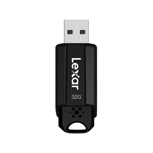 Lexar LJDS080032G-BNBNG JumpDrive S80 32 GB USB 3.1, 130 Mbps Read Speed Pen Drive - Black