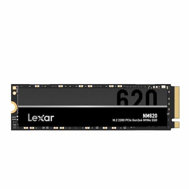 Lexar LNM620X002T-RNNNG High-Speed NM 620 Gen 3, 2 TB, M.2NVME, R3500/W3000 Solid State Drive