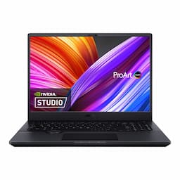 Asus ProArt Studiobook 16 OLED (GZ301ZE-LC192WS) Black Laptop, 16.0" (40.64 cm) 4K OLED, Intel Core i9 12th Gen, 32GB RAM, 1TB SSD, 2.4 Kg, 8GB RTX 3070 Ti Graphics Windows 11 Office 2021