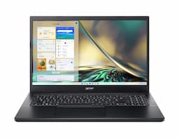 Acer Aspire 7 A715-51G NH.QGCSI.003 Charcoal Black Notebook, Intel Core i5-1240P, 8 GB DDR4 SDRAM, 512 GB SSD, NVIDIA GeForce RTX 3050 4 GB GDDR6, 15.6" Inch LCD Display, 2.10 kg, Windows 11 Home
